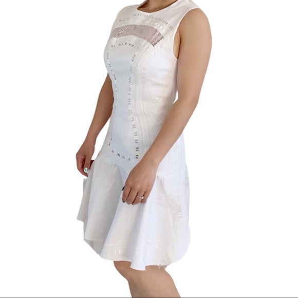 Robert Rodriguez white lace dress size 4 - Picture 3 of 8